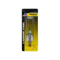 Fresa Recta Carpintera con 1 Filo 3/16 - 5/8 Pulgadas Profesional MP Tools