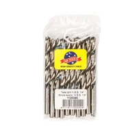 Mp Tools Brocas Econo para Alta Velocidad HSS Polinchada 10 Piezas 1/64" MP Tools