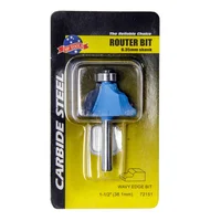 Broca Fresa Ruteadora para Redondear Madera de 1-1/2 3/4 Pulgadas MP Tools