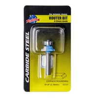 Broca Fresa Ruteadora para Redondear Madera de 5/8 3/8 Pulgadas MP Tools