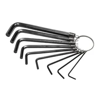 Juego de Llaves Allen 11 Piezas en Llavero de 1/16-3/8 Pulgadas MP Tools