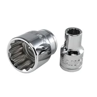 Copa Dado Cromado de 13/16 Pulgadas Cuadrante 3/4 Pulgadas 12 Puntas Ranger