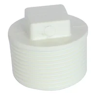 Unión o Acople de Tapón Tipo Copa Macho en PVC Roscado 1 Pulgadas Ranger