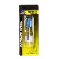 Broca Fresa Ruteadora para Redondear Madera de 1/4 1/8 Pulgadas MP Tools