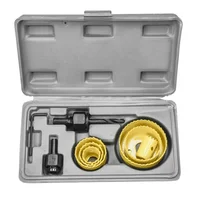 Juego de Sierra Copas 9 Piezas con Mandril de 3/4" a 2-1/4" MP Tools