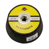 Copa Esmeril Cónica Desbaste 5 X 2 X 5/8 Pulgadas Grano Medio Fino MP Tools
