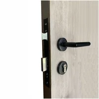 Kit Cerradura de Entrada Principal 3520-809 Negro Set X 10 Unidades