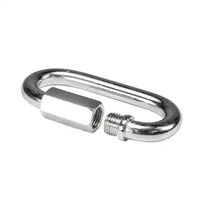 Eslabon Rápido En Acero Galvanizado Tipo C15 de 6mm