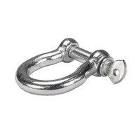 Grillete O Conector de Cadena Tipo Arco de Acero 6mm