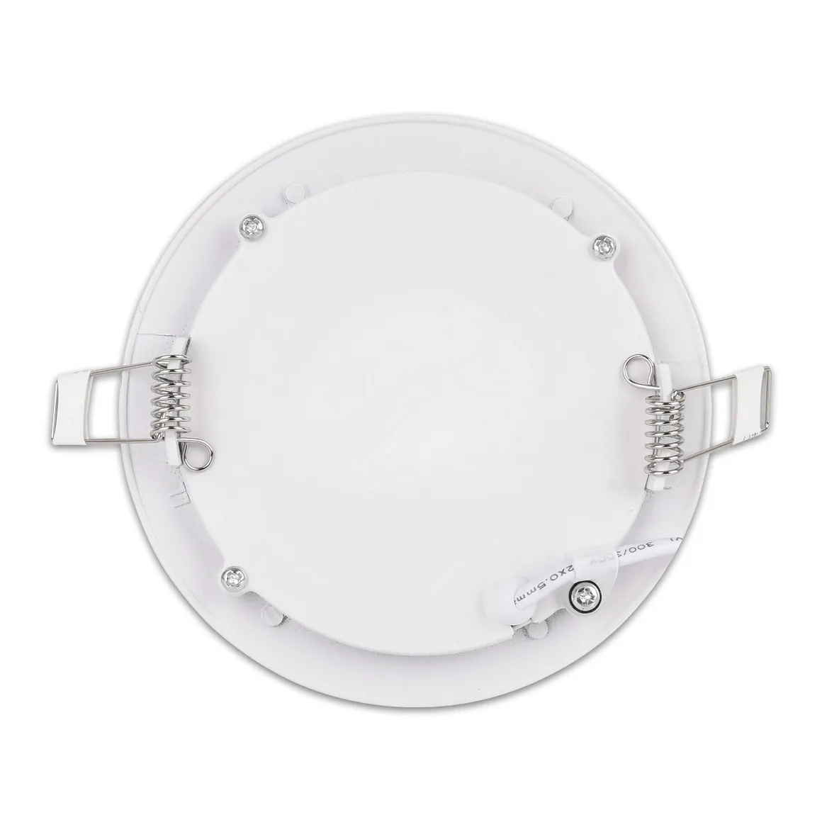 Panel Led 6w Incrustar Embutir Redondo Luz Calida Certifica ...