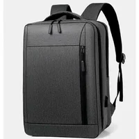 52 Bits Mochila de Viaje para Laptop Empresarial Gris Oscuro 52 Bits