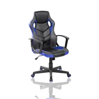 Silla Gamer Rocker Brazos Ajustables Azul Set X 3 Unidades
