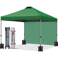 Carpa Plegable Desplegable con Pared Lateral para el Exterior
