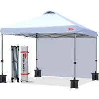 Carpa Plegable para Exterior con Bolsa de Transporte con Ruedas