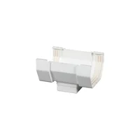 Salida Central Contemporanea Blanca de 12,70 cm
