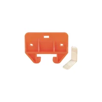 Kit Guía Para Cajón De Plástico Resistente Color Naranja