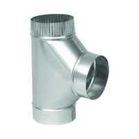 Conector en T Ensamblado de 6 Pulgadas