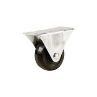 Rueda Rígida de Caucho Blando de 7,62cm