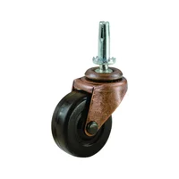 Rueda Giratoria de Goma 4.12 cm