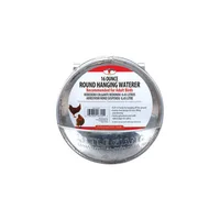 Bebedero Colgante para Aves de Corral Galvanizado