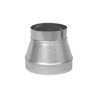Reductor Aumentador Calibre 30 de 15,24 X 12,70 CM Galvanizado
