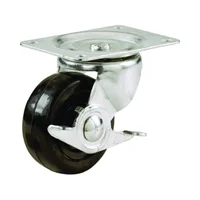 Rueda Giratoria de 7,62 CM con Freno Lateral