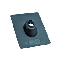 Tapajuntas Negro de Plástico Flexible para Tuberías en Techos