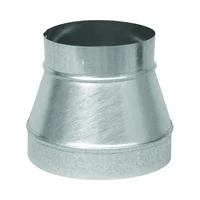 Reductor/Aumentador Calibre 26 - 20.32 x 15.24 cm, Galvanizado