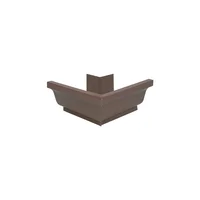 Ángulo para Canaleta Exterior Marrón - 12.70 cm