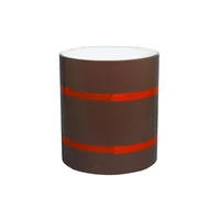 Bobina de Termoencogible de Aluminio Blanco/Marrón - 35.56 cm x 15.24 m