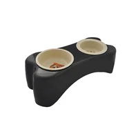 Comedero Para Perro Hueso Mediano Plato De Plastico Am Mascotas