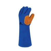 Set x 3 Guante para Soldador Piel Serraje Anticalórico
