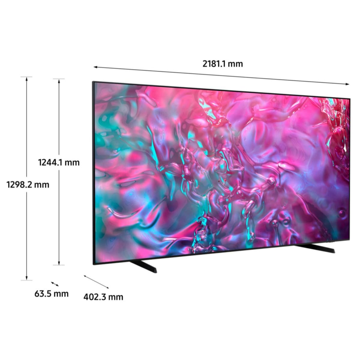 SAMSUNG - Televisor Samsung 98" Crystal Led Uhd Smart 4k Un98du9000kxzl
