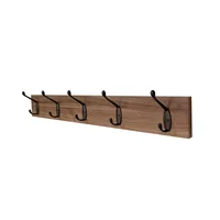 Perchero 5 Perchas Dobles Gales 60 x 8 cm