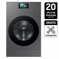 Samsung Lavadora Secadora Carga Frontal Bespoke Ai Laundry Combo 26 Kg Wd26db8995bzco Gris