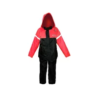 Impermeable Talla M - Rojo 2Pzs Iron Racing