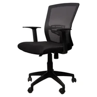 Silla De Escritorio Ejecutiva Negra Exonica Kyota