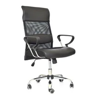 Silla De Escritorio Ejecutiva Negra Exonica Libelia
