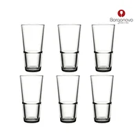Set X6 Vasos Conic Largo Apilable 420 Cl