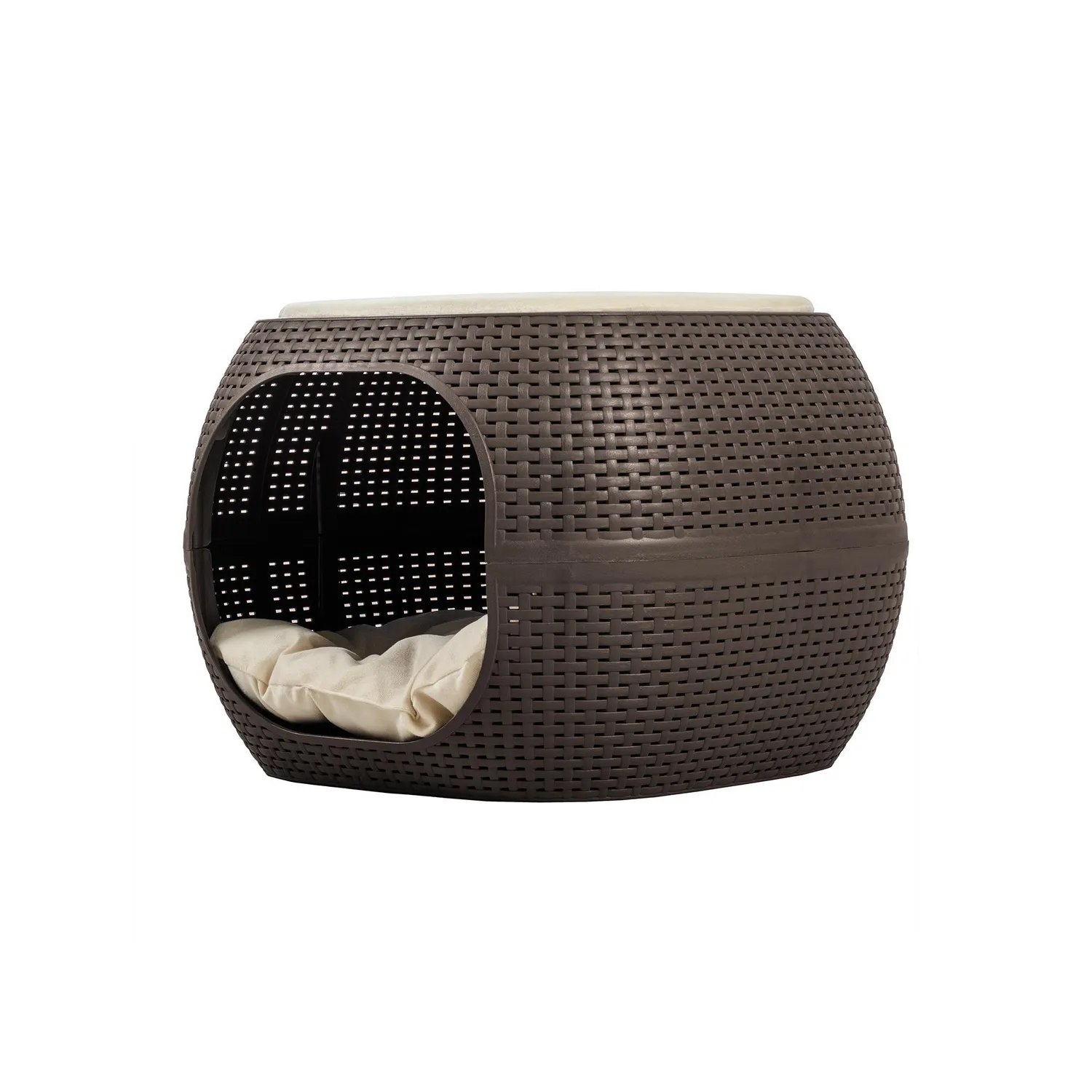 Cama Para Mascotas Ovalada 40X58X58CM Wengue Mq 5