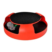 Rascador Para Gatos Cat 24.5x24.5x7cm Pequeño Azul