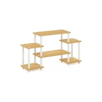 Soporte para TV Furinno de Esquina con Diseño Funcional y Moderno