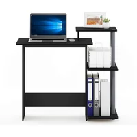 Furinno Escritorio para Laptop Con Estantes Cuadrados