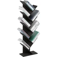Estantería Furinno de Nueve Niveles con Diseño Tipo Árbol Moderno