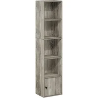 Estantería Furinno Luder de Cinco Cubos con Gabinete Inferior Funcional