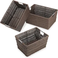 Cestas de Almacenamiento - Estilo Rattan