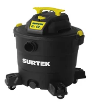 Aspiradora Sopladora 12 Gal 6 Hp Sólidos y Líquidos Surtek