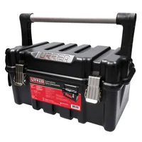 Caja de Herramientas de 17 Pulgadas Uso Pesado Color Negro Urrea