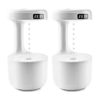 Combo: 2 Humidificadores Antigravedad Eléctrico Aromaterapia Blanco