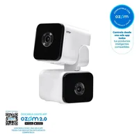 Cámara Wifi 2K Doble Lente Fijo + Movimiento Plane